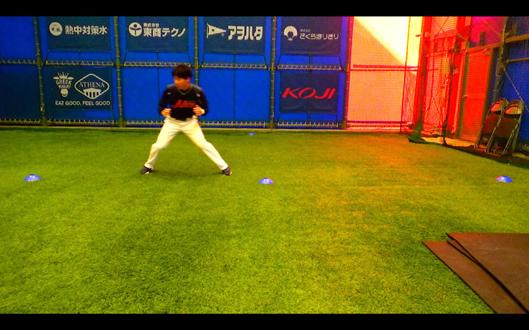 左右どちらかに進みます