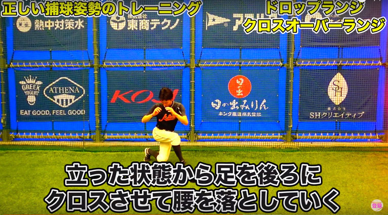 ドロップランジ・クロスオーバーランジ