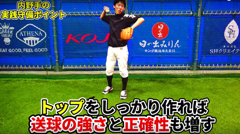 正確で強いスローイング