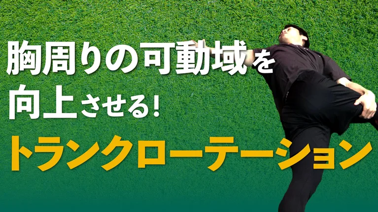 可動域向上ドリル「トランクローテション」のサムネイル