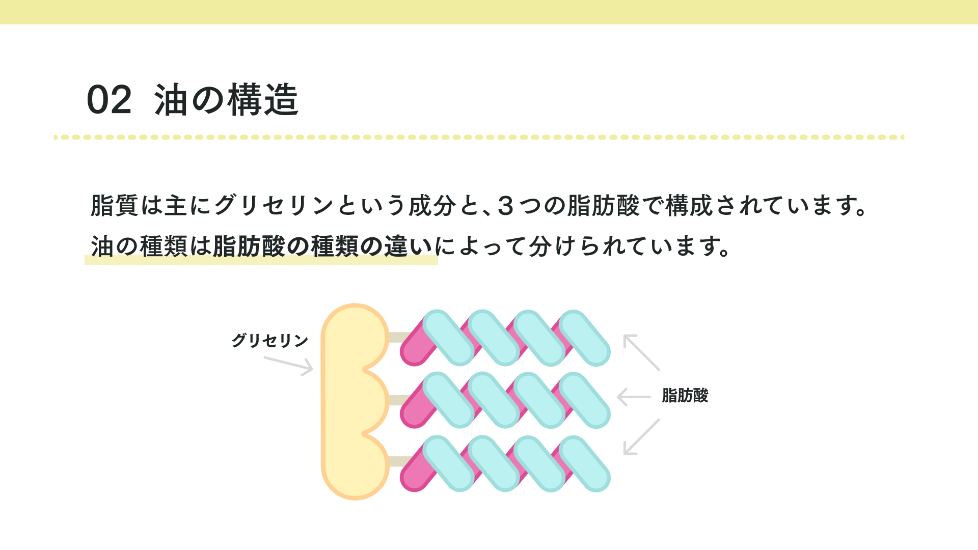 油の構造