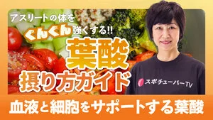 成長期必見！アスリートの体をぐんぐん強くする葉酸の摂り方ガイドのサムネイル