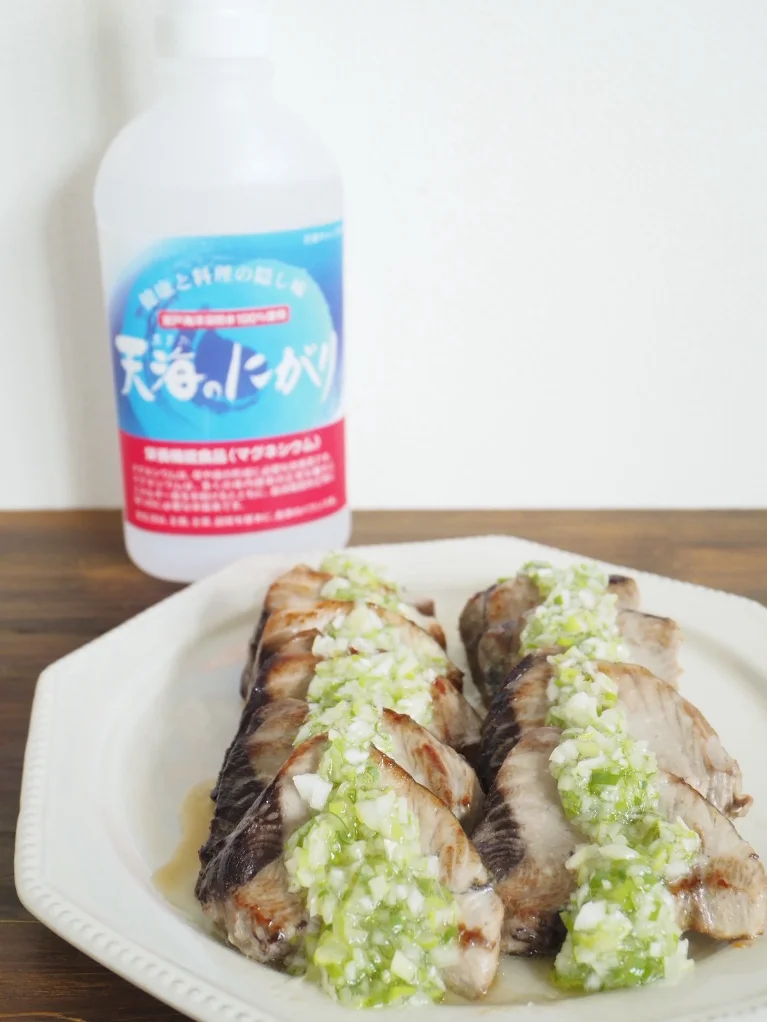 カツオのねぎ塩焼き