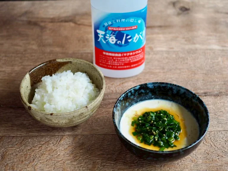 レンジで作るふわとろ豆腐のニラだれがけ