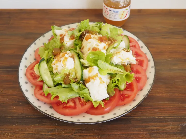 韓国風 豆腐サラダ