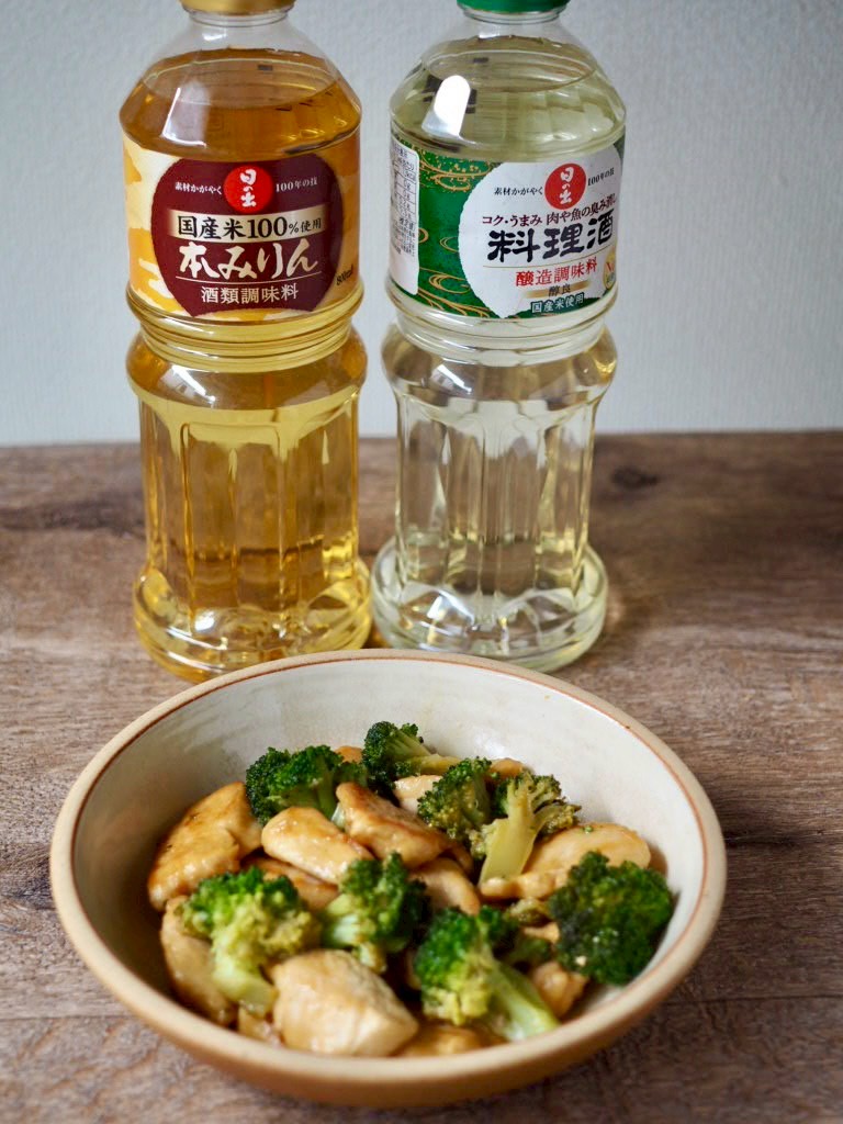 鶏胸肉とブロッコリーのレモンしょうゆ炒め